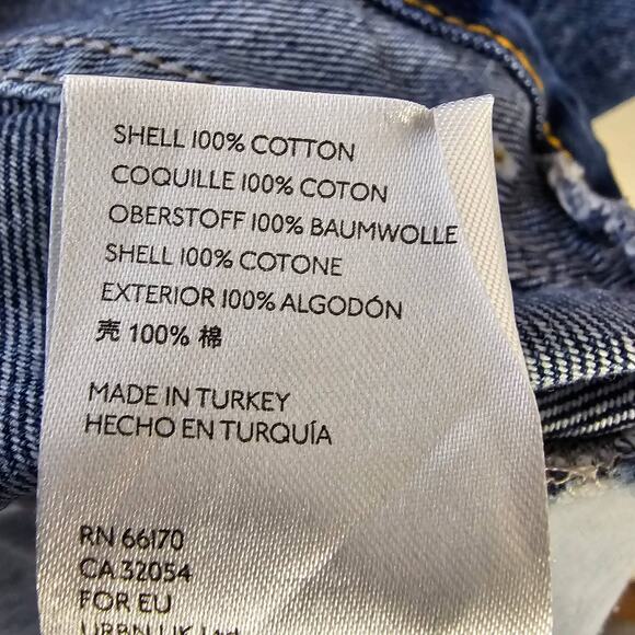 Urban Outfitters BDG Women's High-Rise Mom Jeans Size 27 Ripped Destroyed Boho - Picture 7 of 9